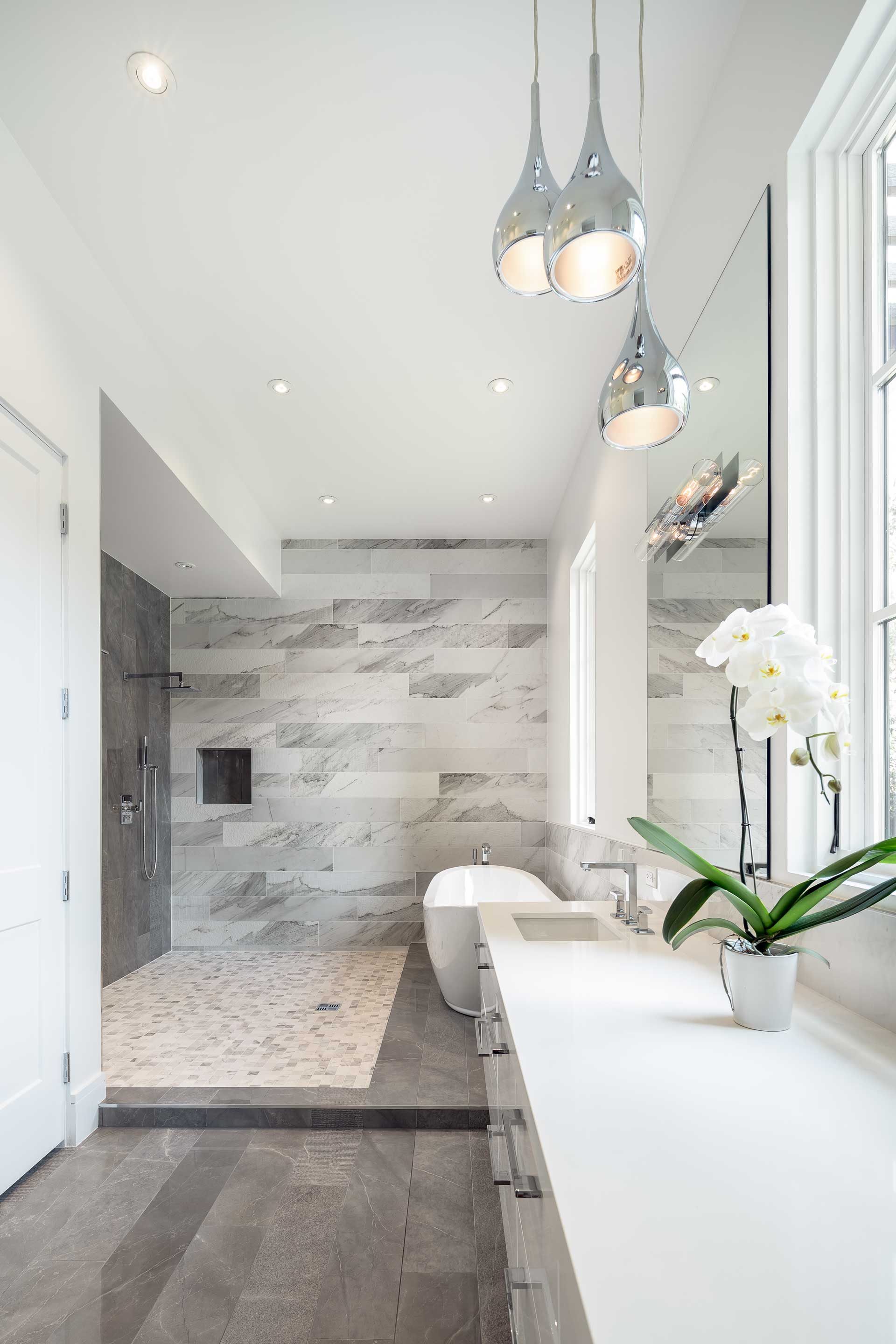 a bathroom with a sink and a tub